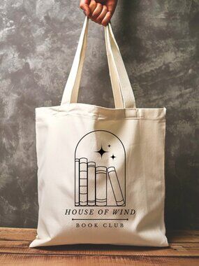 House of Wind Book Club Tote Bag